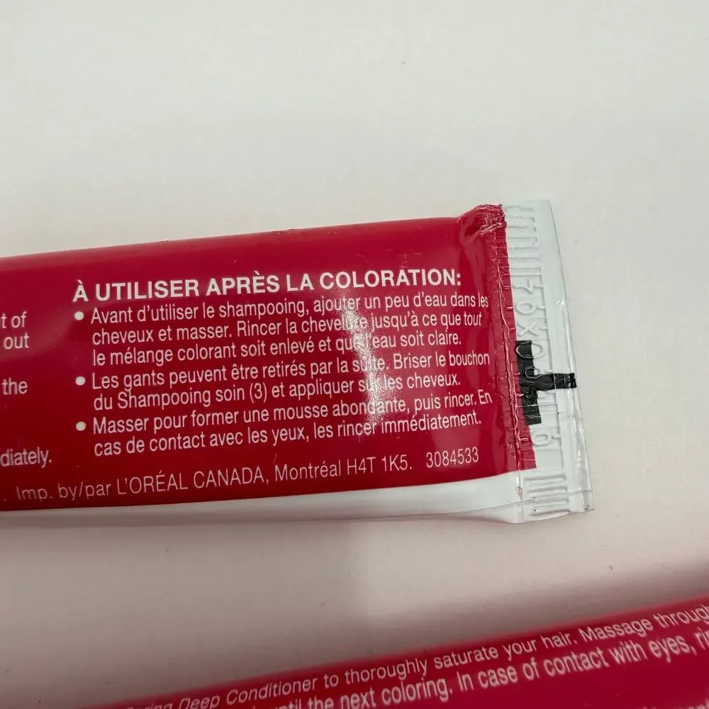 L'Oréal Paris Excellence Creme Hair Color After Caring Shampoo Deep Conditioner